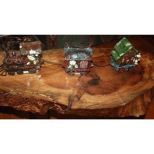 2003 3 Pc. Train Set  #7751 Holiday Collection by Lincolnshire Christmas Decor